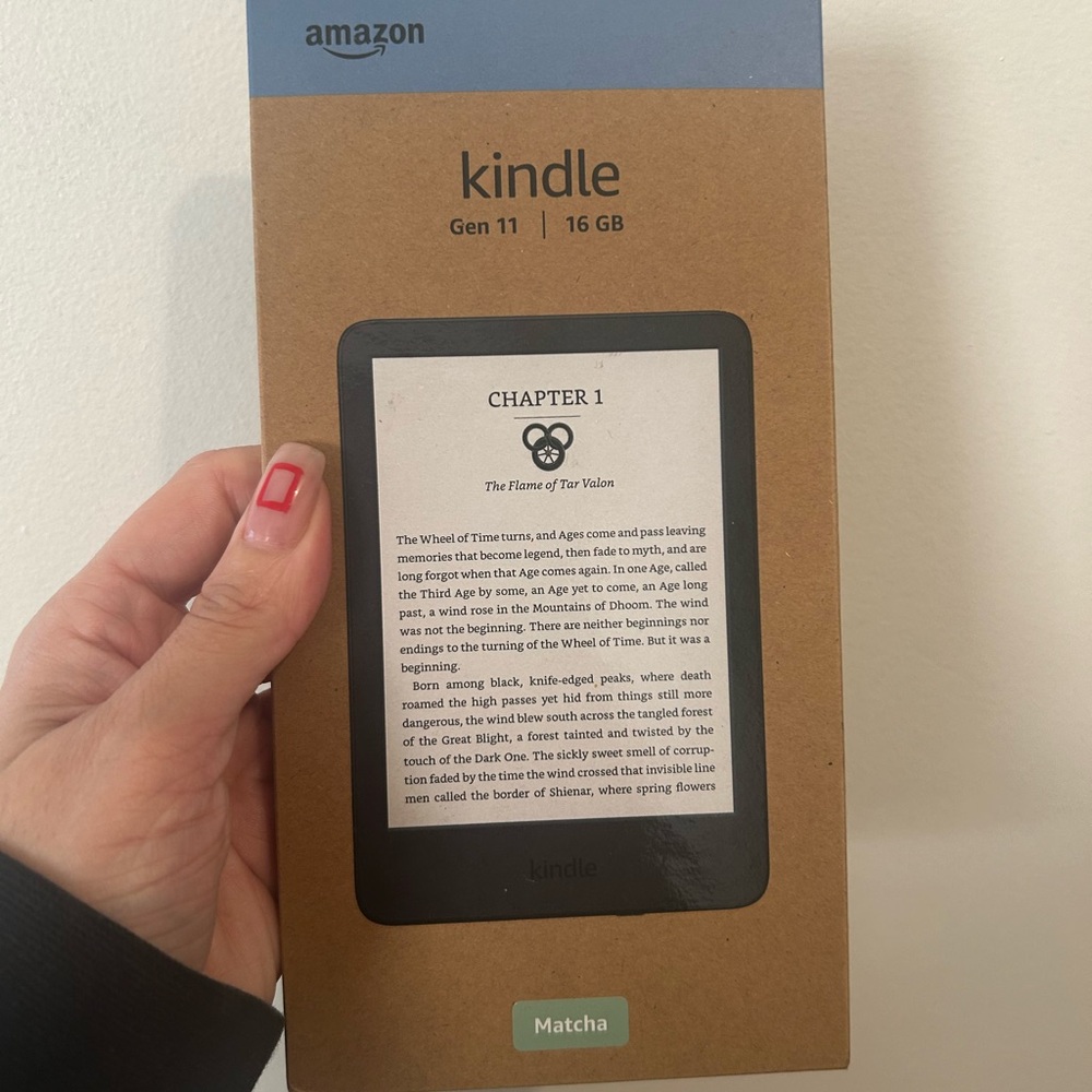 Amazon Kindle Black eBook Reader with E-Ink Display